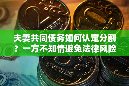 济南夫妻共同债务如何认定分割？一方不知情避免法律风险必看！